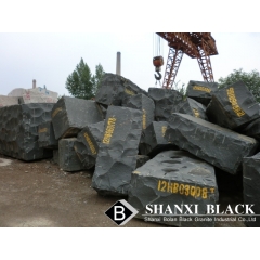 Shanxi Black granite blocks