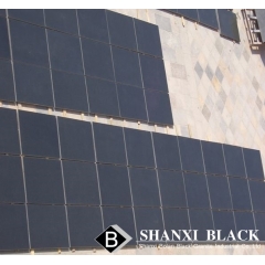 absolute black granite tiles matt