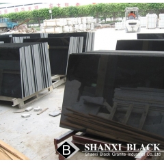 180x60x3cm Shanxi Black granite slabs