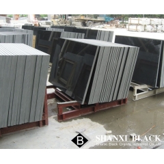 Shanxi absolute black granite tiles