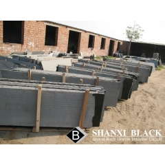 natural shanxi black granite slabs