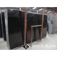 natural absolute black granite slabs