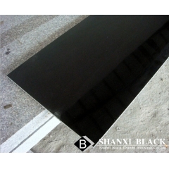 polished absolute black granite slabs