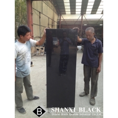 black granite shanxi black tombstone