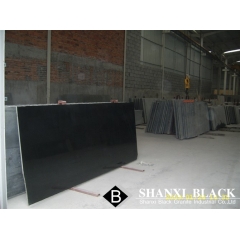shanxi black granite polished slabs